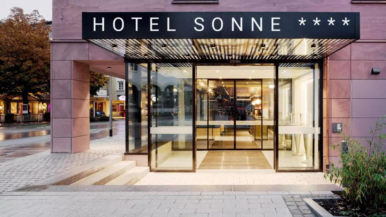 Hotel Sonne Фюссен Экстерьер фото